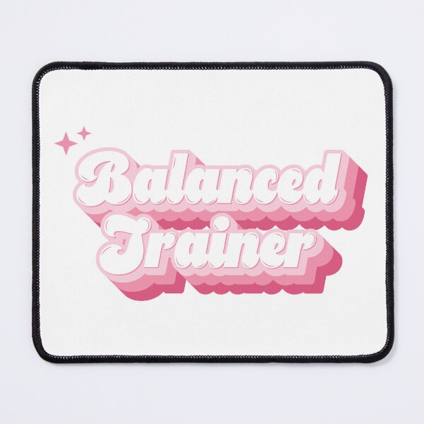 Item preview, Balanced Trainer Pink Retro Typography designed and sold by KodiakGoods.