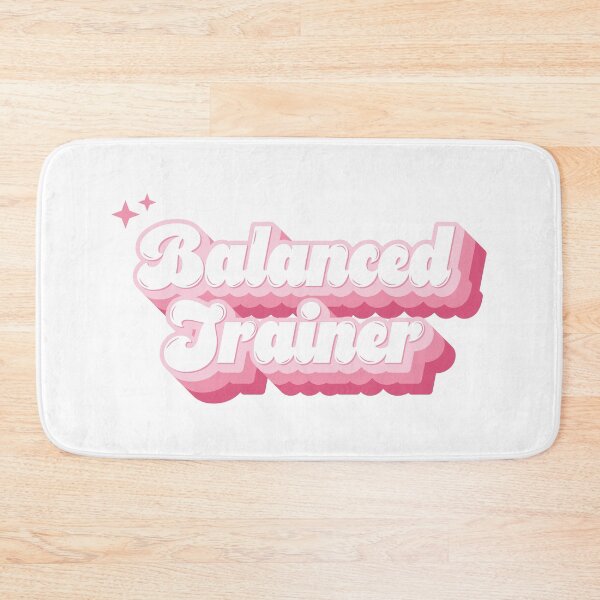 Item preview, Balanced Trainer Pink Retro Typography designed and sold by KodiakGoods.