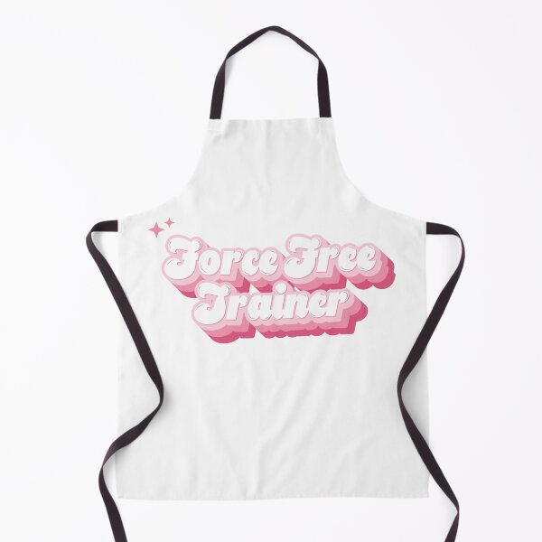 Item preview, Force Free R+ Trainer Pink Retro Typography designed and sold by KodiakGoods.