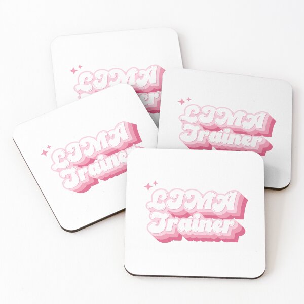 Artikelvorschau, LIMA Trainer Pink Retro Typografie entworfen und verkauft von KodiakGoods.