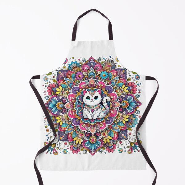 Item preview, cat mandala designed and sold by anarojas96.