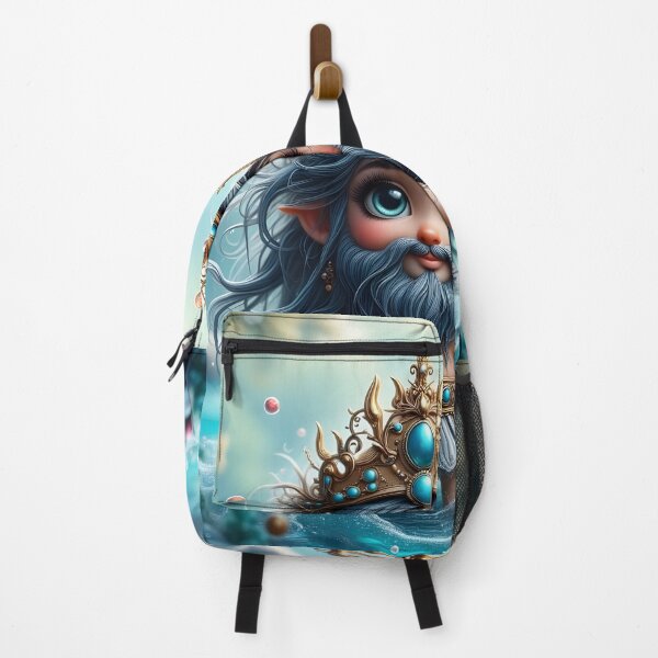 Item preview, Poseidon Chibi designed and sold by MedusaFrost Creations.