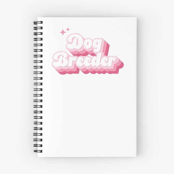 Item preview, Dog Breeder Pink Retro Typography designed and sold by KodiakGoods.