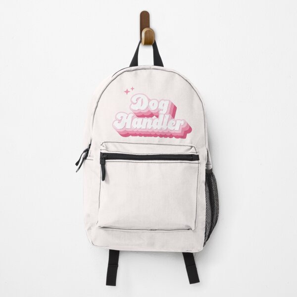 Item preview, Dog Handler Pink Retro Typography designed and sold by KodiakGoods.