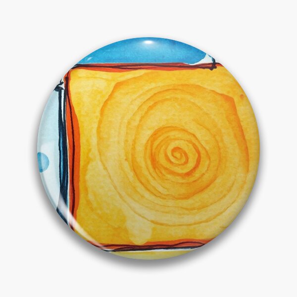 Item preview, Vibrant Abstract Squares With Spiral Detail designed and sold by ChrisButler.