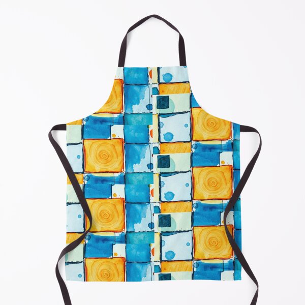 Item preview, Vibrant Abstract Squares With Spiral Detail designed and sold by ChrisButler.