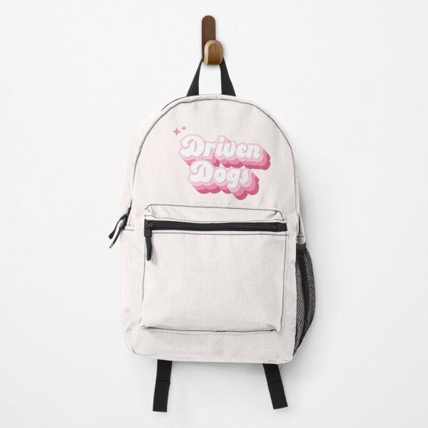 Item preview, Driven Dogs Pink Retro Typography designed and sold by KodiakGoods.