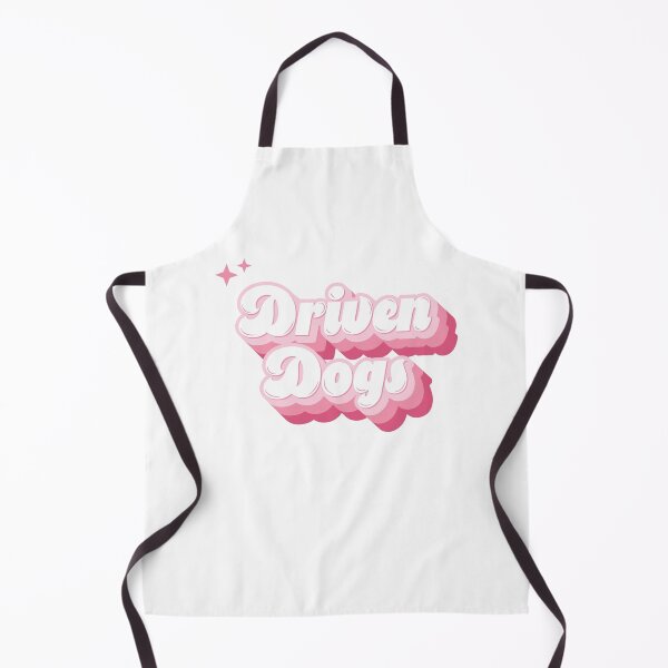 Item preview, Driven Dogs Pink Retro Typography designed and sold by KodiakGoods.
