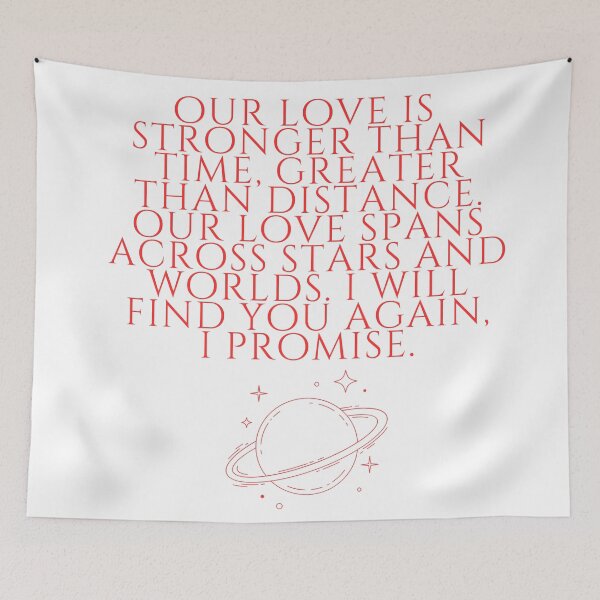 Item preview, "our love is stronger than time... i will find you again, i promise." -crescent city, sjm designed and sold by madebysam :).