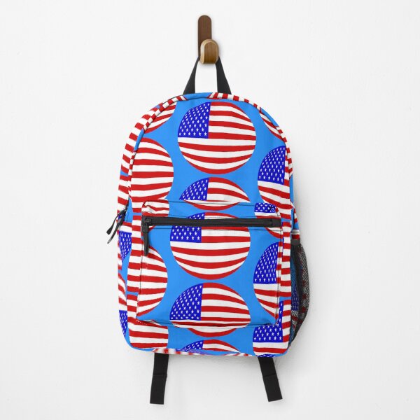 Item preview, american flag usa patriotic stars stripes orb designed and sold by Gossip Rag.