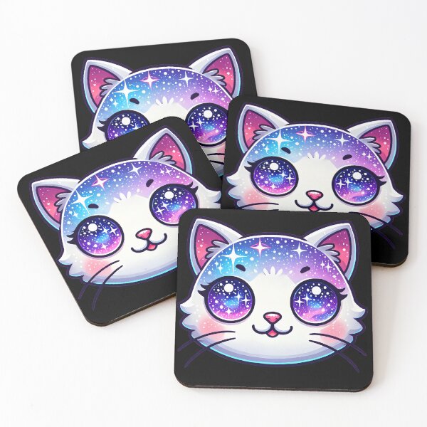 Item preview, Cosmic Kitty Dreams - Galaxy Cat designed and sold by Whimsy Pop.