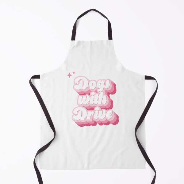 Item preview, Dogs with Drive Pink Retro Typography designed and sold by KodiakGoods.
