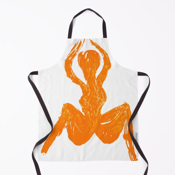 Item preview, louise brushstroke tangerine designed and sold by Claudio Pepper.