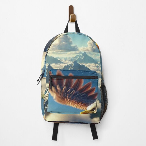 Item preview, Eagle Soaring Above the Clouds with Open Wings designed and sold by choder61.