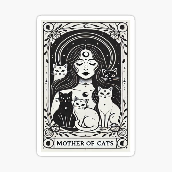 Artikel-Vorschau von Mutter der Katzen, designt und verkauft von riadesignstore.