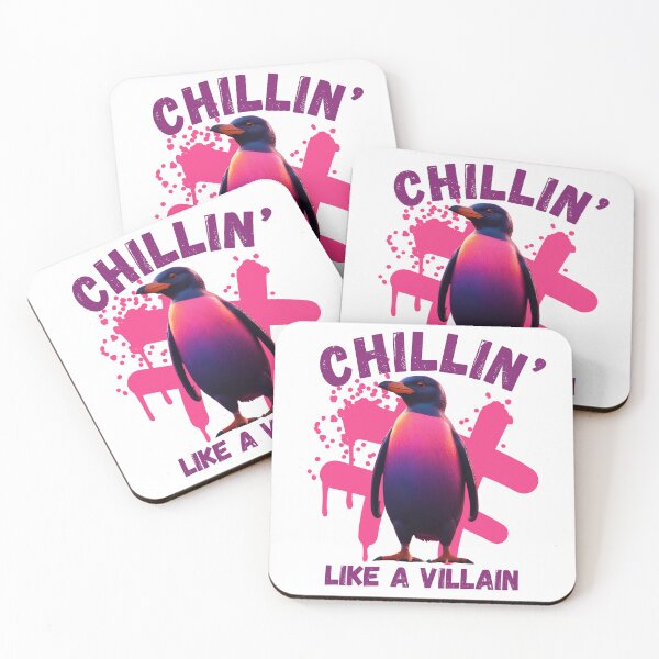 Item preview, Penguin Chillin’ Like a Villain designed and sold by pUNKnown.