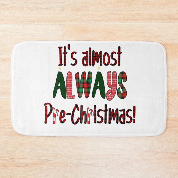 Item preview, It's Almost Always Pre-Christmas - Black designed and sold by Art by Morgan Campillo.