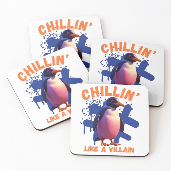 Item preview, Penguin Chillin’ Like a Villain designed and sold by pUNKnown.