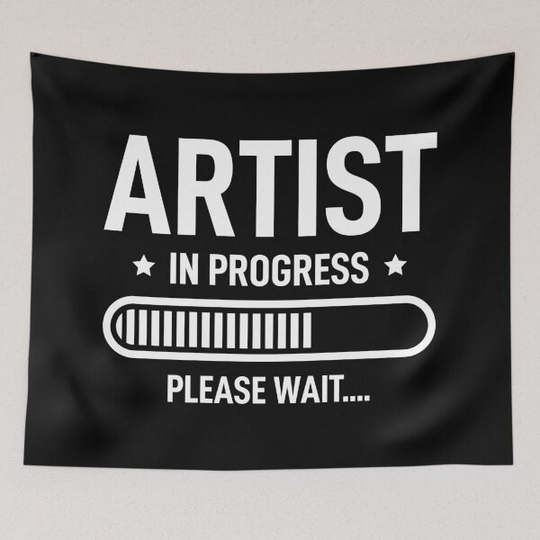 Item preview, Artist In Progress Future Artist designed and sold by RareBunny.
