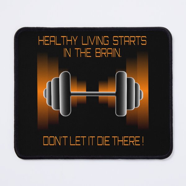 Item preview, Healthy Living Starts In the Brain designed and sold by RGSMOOTHFINGER.