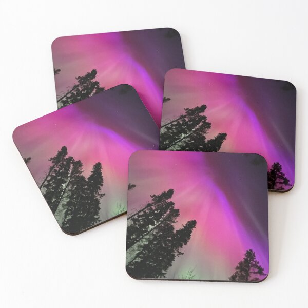 Item preview, Celestial Cascade: A Majestic show of Purple, Pink, and Green designed and sold by nomadportraits.