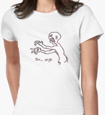 Grr Argh Monster Ombre Colours - Buffy the Vampire Slayer, Mutant Enemy, 90s, BTVS, Zombie, Joss Whedon, Buffyverse, Monster, Vampire, Grrr Arrgh Women's Fitted T-Shirt