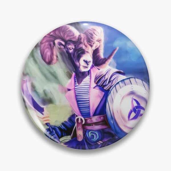 Item preview, Ram Warrior designed and sold by Ilona Abou-Zolof.