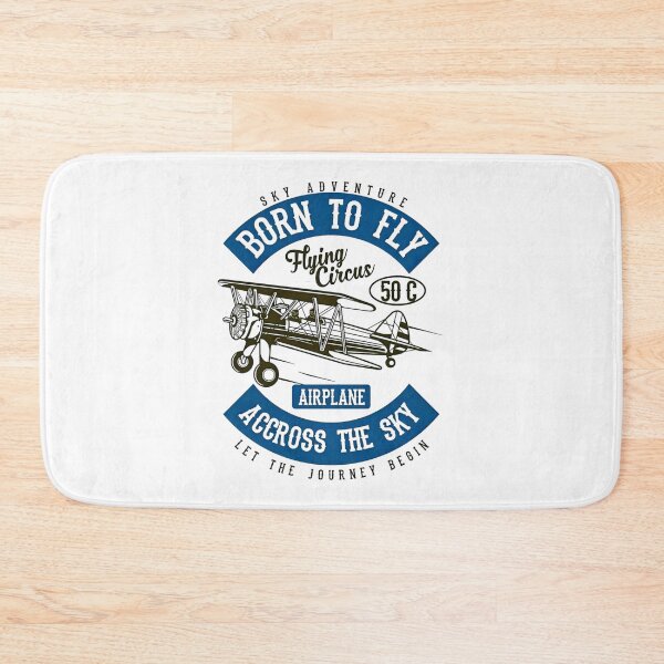 Item preview, Sky Adventure Born To Fly Airplane Across The Sky Let The Journey Begin Vintage Airplane designed and sold by Matt_Smith.