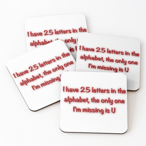 Item preview, I have 25 letters in the alphabet… designed and sold by UrArtist-Noah.