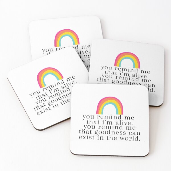 Item preview, "you remind me that i'm alive. you remind me that goodness can exist in the world." -crescent city, sjm designed and sold by madebysam :).