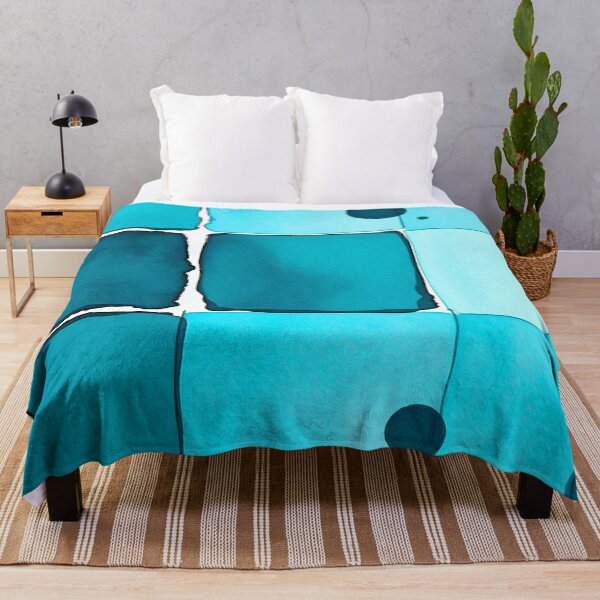 Item preview, Deep Blue Abstract Tiles designed and sold by ChrisButler.