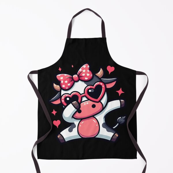 Item preview, Dabbing Dance Cow Heart Sunglasses designed and sold by Artistoos.
