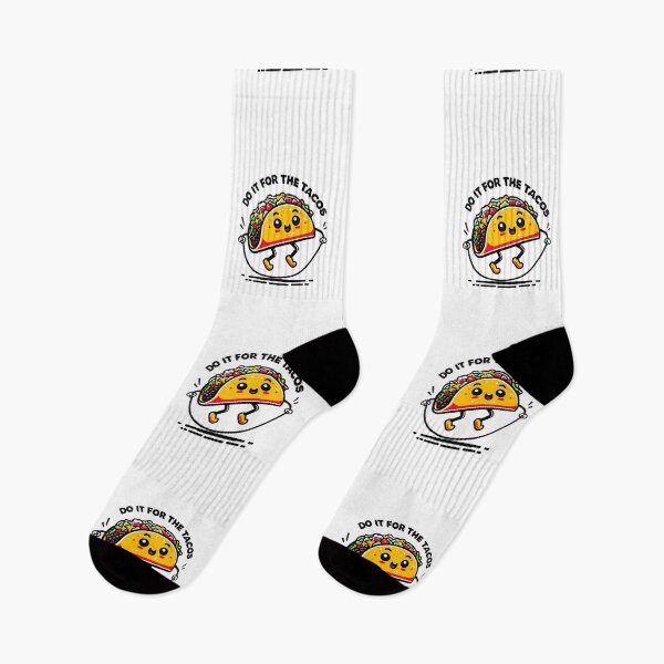 Item preview, Do it for the tacos funny food and fitness lover design designed and sold by polygrafix.