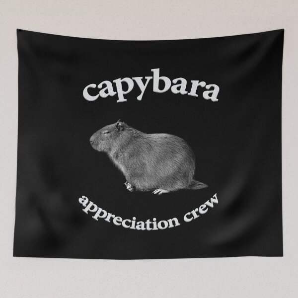 Item preview, Capybara Appreciation Crew  designed and sold by R-A Designs.