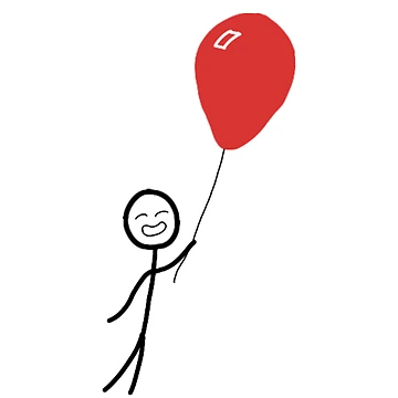 Artwork thumbnail, Fun with a Balloon by Roubyn