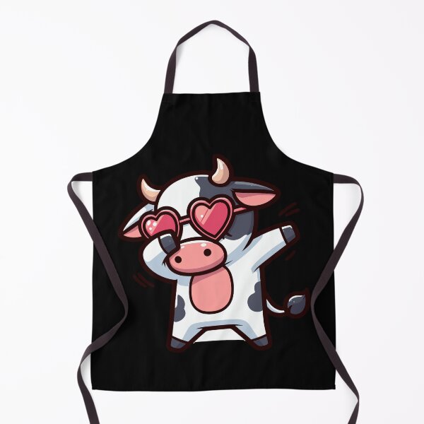 Item preview, Dabbing Dance Cow Heart Sunglasses designed and sold by Artistoos.