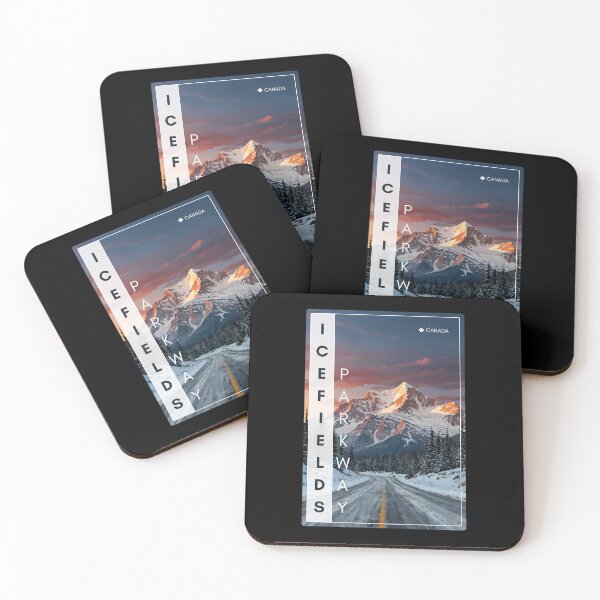 Item preview, Icefields Parkway Canada Mountain Art designed and sold by twentytwo ART souvenir designs.