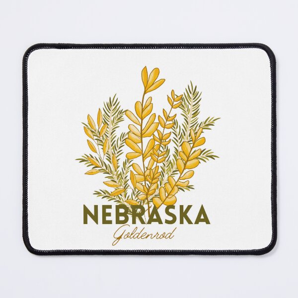 Item preview, Nebraska State Flower Goldenrod Classic T-shirt Sticker designed and sold by ThinkNature!.