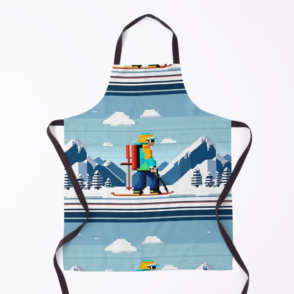 Artikelvorschau, Backcountry Ski Bum Pixel entworfen und verkauft von Tumblestwo.