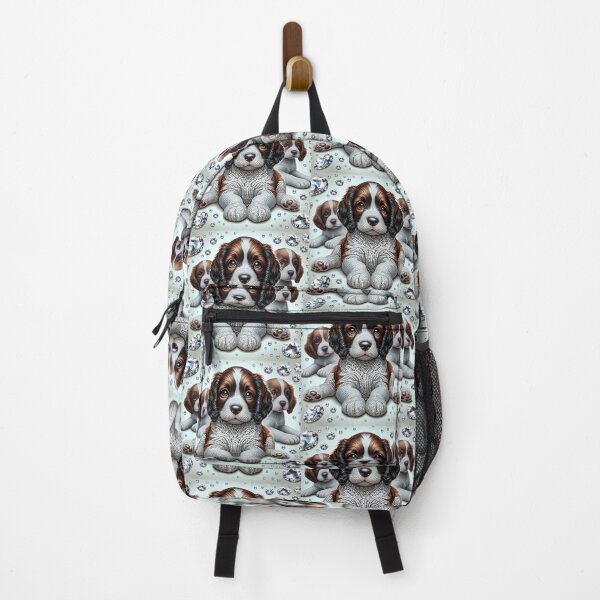Item preview, English Springer Spaniel Puppy Diamonds and Gems designed and sold by Wags & Tails.