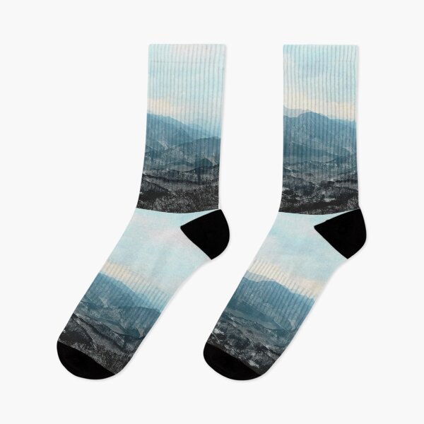 Item preview, Snow-covered view of Damyang Chuwol Mountain and Damyang Lake in Jeollanam-do, South Korea designed and sold by human8891.