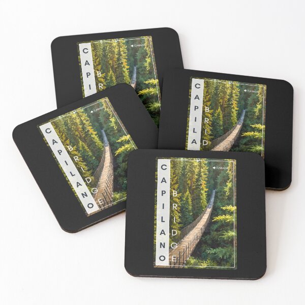Item preview, Capilano Suspension Bridge Canada Art designed and sold by twentytwo ART souvenir designs.
