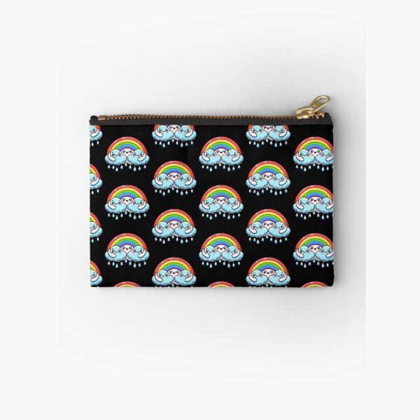 Item preview, Kawaii Rainbow with Happy Clouds Friends designed and sold by Whimsy Pop.