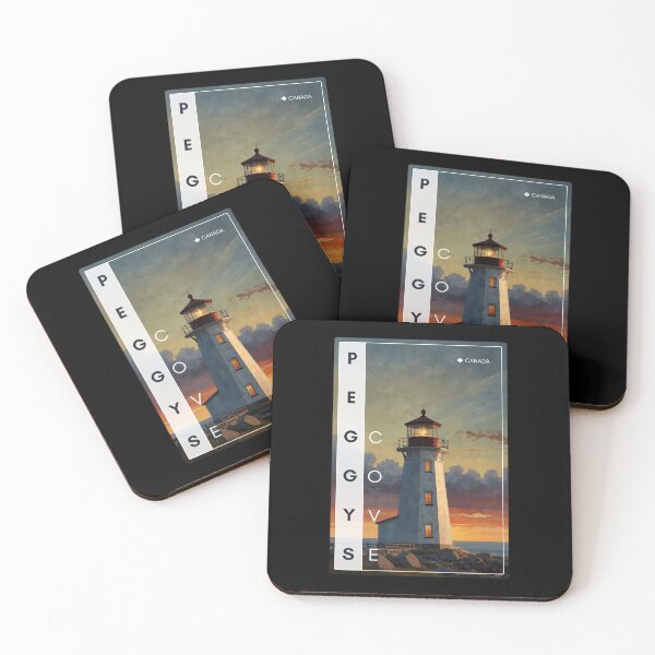Item preview, Peggy's Cove Canada Lighthouse Art designed and sold by twentytwo ART souvenir designs.