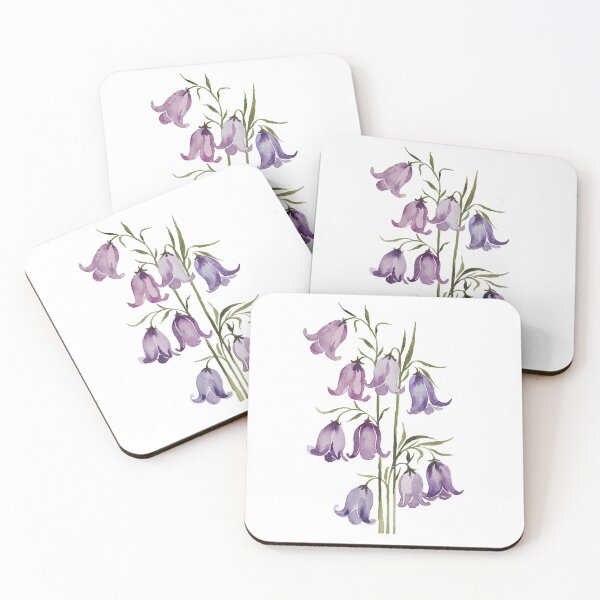 Item preview,  Campanula  designed and sold by AntiqueWhiteArt.