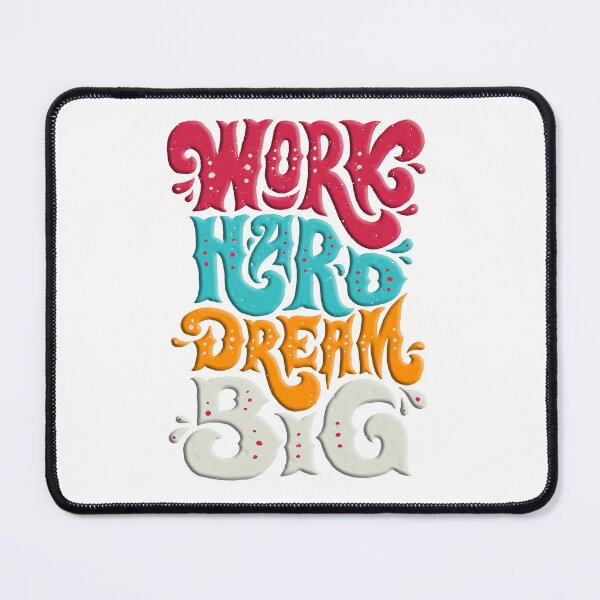 Item preview, Work Hard designed and sold by FamArts.
