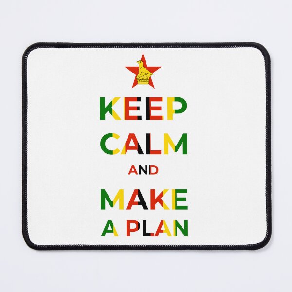 Item preview, Keep Calm and Carry On – Zimbabwean Style designed and sold by sarahbidz.