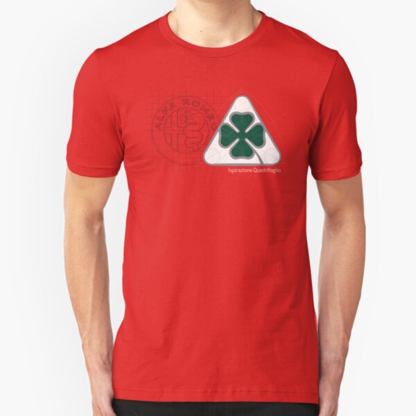 Alfa Romeo Quadrifoglio Ispirazione Slim Fit T-Shirt