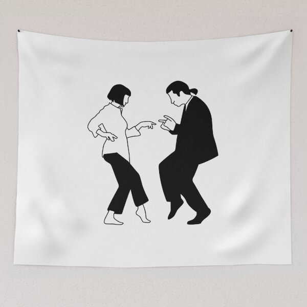 Item preview, pulp fiction shirt designed and sold by mumsilp.