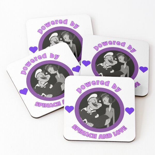 Item preview, Popeye and Olive Oyl Powered by Spinach and Love designed and sold by TinyRobotCreations.